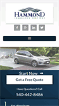Mobile Screenshot of hammond-insurance.com